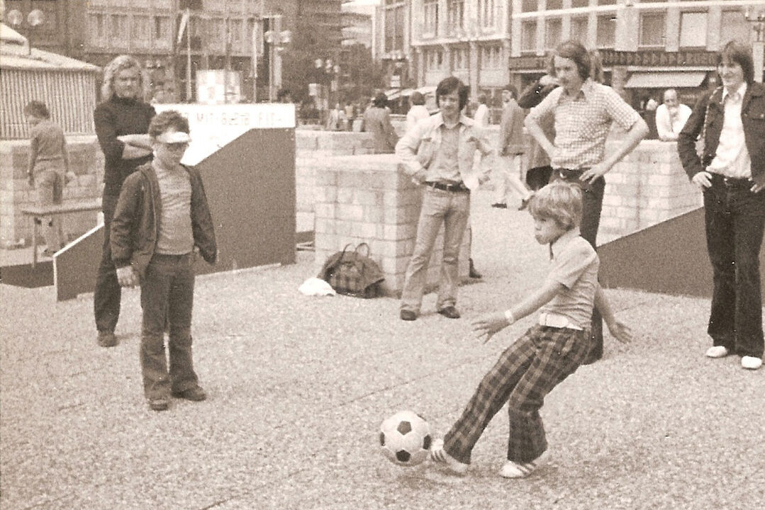 Momentos futebolísticos em família