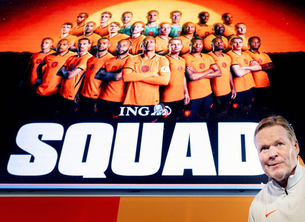 Koeman anuncia convocatória da Holanda para o Mundial'2026