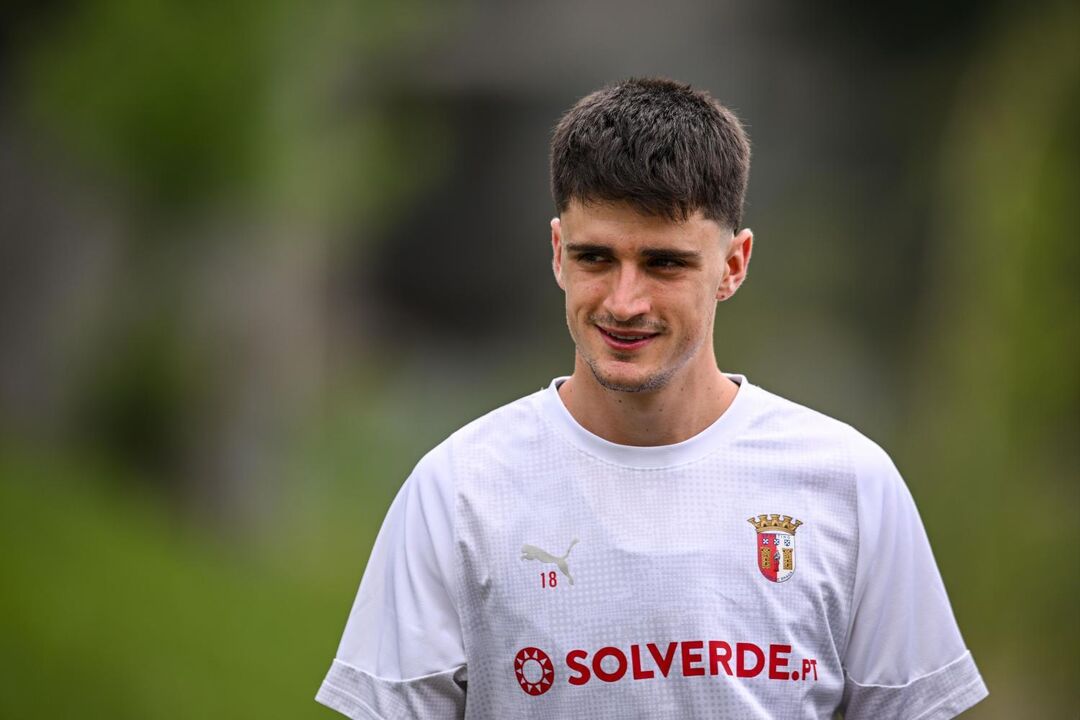 Pau Victor, avançado do Sp. Braga