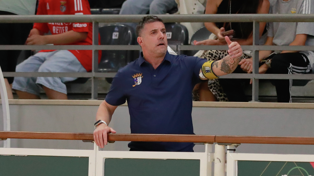 Rui Neto, treinador do Óquei de Barcelos