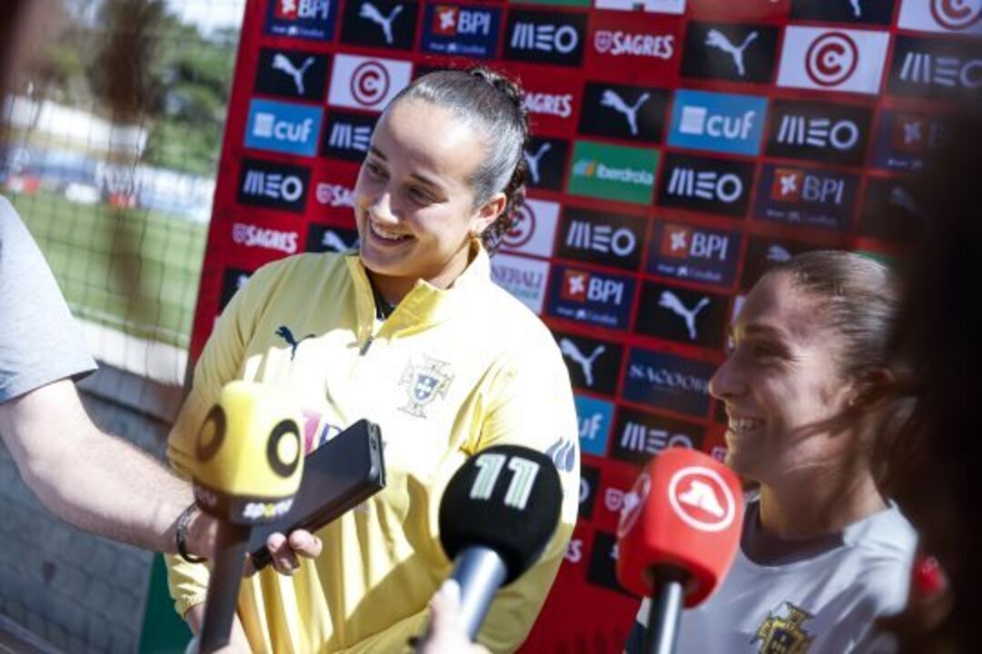 As estreantes Catarina Potra e Morgane Martins