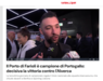 'Corriere dello Sport': «O FC Porto de Farioli é campeão de Portugal: vitória contra o Alverca foi decisiva»