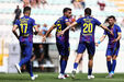 Chaves celebra golo ao Portimonense
