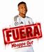 A montagem feita pelos adeptos do Real Madrid 