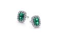Brincos Pandora Emerald Green: elegância intemporal para a primavera de 2026.

