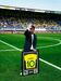 Américo Branco homenageado antes do início do jogo entre o Fortuna Sittard e o Zwolle