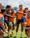 Animação durante o treino do FC Porto