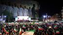 Multidão celebra seleção do Irão na cidade de Teerão