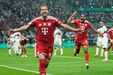 Harry Kane marcou um hat trick na final da Taça da Alemanha que o Bayern venceu