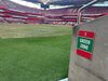 Relvado do Estádio da Luz depois dos concertos de Bad Bunny