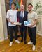 João e Hugo Félix recebidos na Câmara Municipal de Viseu