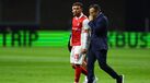 Ricardo Horta foi substituído na 1.ª parte do duelo com os alemães
