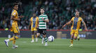 Daniel Bragança foi o melhor elemento do Sporting frente ao V. Guimarães