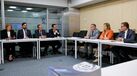 Reunião entre Pedro Proença e o Governo, com a presença de Reinaldo Teixeira e Helena Pires