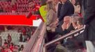 Ambiente tenso na Luz: Rui Costa muito vaiado na tribuna após o Benfica-Sp. Braga