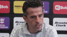 Marco Silva numa conferência de imprensa