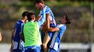Duarte Cunha celebra golo contra o Benfica B