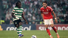 Quenda e Dedic no Sporting-Benfica do mês passado