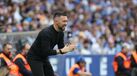 Francesco Farioli no jogo com o Santa Clara