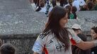 Kika no Jamor apoia o Benfica contra o FC Porto na final da Taça de Portugal
