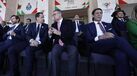 Rui Costa na tribunal presidencial do Jamor para o Benfica-FC Porto da final da Taça de Portugal feminina