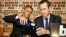 Mourinho com Valdano em 2010