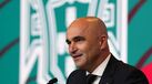 O selecionador nacional Roberto Martínez