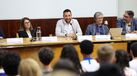 Francesco Farioli em conferência na Faculdade de Letras da UP