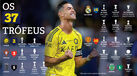 Cristiano Ronaldo soma 37 troféus por clubes e seleção, desde o Sporting ao Al Nassr