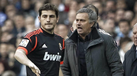 Casillas com José Mourinho no Real Madrid