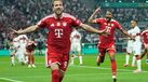 Harry Kane marcou um hat trick na final da Taça da Alemanha que o Bayern venceu