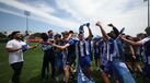 FC Porto celebra título de campeão de juvenis