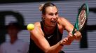 Sabalenka em ação