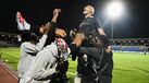 Jogadores do Torreense celebram permanência na Liga