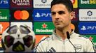 Arteta na antevisão à final da Champions