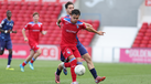 Primeira mão da final da Taça Revelação, entre Gil Vicente e Santa Clara