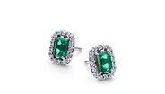 Brincos Pandora Emerald Green: elegância intemporal para a primavera de 2026.
