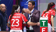 Rui Costa com Sofia Moncóvio