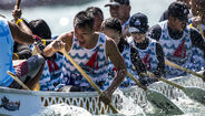 Equipa compete em corrida de Dragon Boat