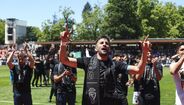A festa do Ac. Viseu com a subida à 1ª Liga
