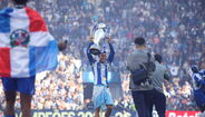 Festa do FC Porto no Estádio do Dragão após a conquista do campeonato