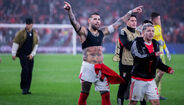 Otamendi e Prestianni juntos no Benfica