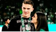 Viktor Gyökeres e Inês Aguiar