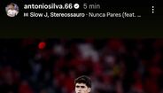António Silva partilha foto após convocatória para o Mundial 2026