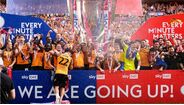 A festa do Hull City com subida à Premier League