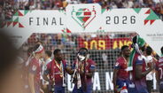 As melhores imagens da festa do Torreense após a conquista da Taça de Portugal