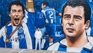 Jorge Costa homenageado em mural no Olival