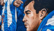 Jorge Costa homenageado em mural no Olival