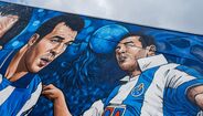Jorge Costa homenageado em mural no Olival