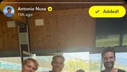 Antonio Nusa e Andreas Schjelderup na concentração da seleção norueguesa
